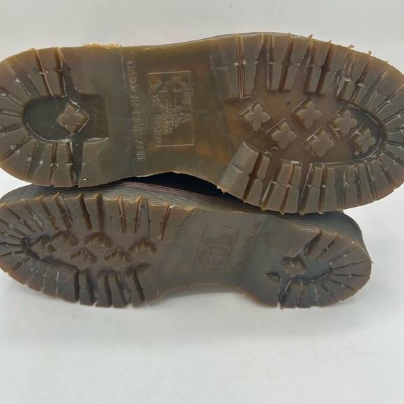 RARE Vintage Dr Martens 7735 Gaucho Safety Boot Made In England Brown Leather 7 - Picture 15 of 16